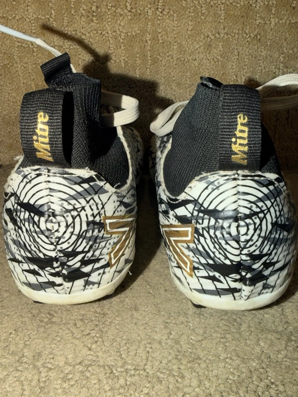 Mitre kids black